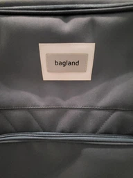 Чемодан Bagland Валенсия 46х65 см Черно-зеленый ('972918876') фото от покупателей 6
