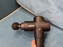 Перкусійний масажер для тіла та м'язів, ручний пістолет GYRO Muscle Gun Massager Black (GYRO-gunbk) фото від покупців 7