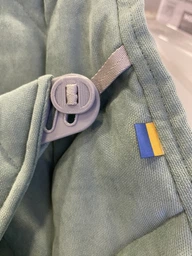Дитячий шезлонг гойдалка для новонароджених дітей дитяче крісло шезлонги дитячі крісла гойдалки BABY Balance Soft A1 бежевий колосок бавовна (BBS-16-00) фото від покупців 8