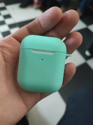 Футляр для навушників Airpods 1/2 With Lock Чорний фото від покупців 4