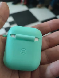 Футляр для навушників Airpods 1/2 With Lock Чорний фото від покупців 3