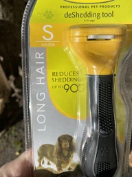 Фурмінатор з кнопкою для маленьких короткошерстих собак та котів FURminator short Hair Small Dog 4.5 см фото від покупців 6