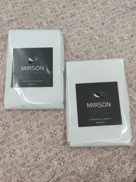 Наволочка Mirson Бязь 11-2107 White 50х70 см (2200000953032)