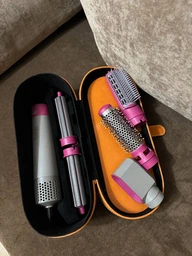 Фен стайлер 5 в 1 Hot Air Styler + Чехол-кейс, для разных типов волос с функциями придания объема, выпрямления, укладки фото от покупателей 10