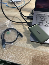 SSD диск Transcend ESD380C 2TB USB 3.1 Type-C 3D NAND TLC Military Green (TS2TESD380C) External фото от покупателей 9