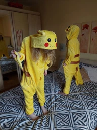 Детская пижама кигуруми Пикачу Покемон Желтый Kigurumi kcr0074 140 см