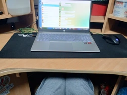 Ноутбук HP Laptop 15-fc0021ua (8F2C1EA) Natural Silver / AMD Ryzen 5 7520U / RAM 16 ГБ / SSD 512 ГБ / Підсвітка клавіатури фото від покупців 14