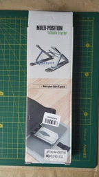 Подставка для ноутбука Multi-Position foldable bracket JC-25 8х22см для охлаждения фото от покупателей 2