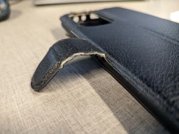 Чехол IETP для Xiaomi Redmi Note 10 Pro книжка кожа PU с визитницей коричневый фото от покупателей 3