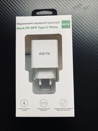 Сетевое зарядное устройство RZTK Block PD 20W Type-C White фото от покупателей 15