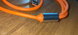 Кабель USB 3в1 для швидкої зарядки до 120W 6A Type-C/Lightning(IPhone)/Micro-usb надгнучкий - Помаранчевий фото від покупців 3