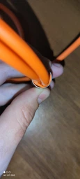 Кабель USB 3в1 для швидкої зарядки до 120W 6A Type-C/Lightning(IPhone)/Micro-usb надгнучкий - Помаранчевий фото від покупців 1