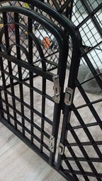 Клетка загон для собак щенков и других питомцев Malatec 90x90x60 см складной переносной вольер из ABS пластика для квартиры и улицы фото от покупателей 1