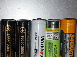 Аккумулятор LiitoKala 18650 Li-Ion Lii-25A, 2500 мАч (2450-2650 мАч) 3.7V (2.75-4.2V) 1 шт Black (Lii-25A) фото от покупателей 2