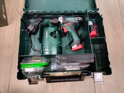 Аккумуляторная дрель-шуруповерт Metabo PowerMaxx BS Basic (600080500) + 2 АКБ Li-Power + ЗУ LC 24 + Кофр фото от покупателей 3