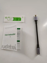 Переходник Ugreen кабель Type-C 3.5 mm для наушников 11 см (AV142) фото от покупателей 5