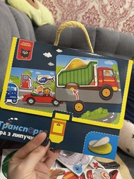 Игра развивающая Vladi Toys Транспорт На липучках (VT1302-28) фото від покупців 2