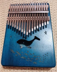 Музичний інструмент Калімба 17 key Kalimba Blue Dolhpine