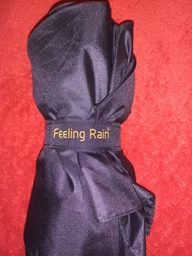 Складной зонт Feeling Rain полный автомат черный FR8012