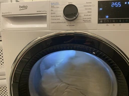 Beko Сушильна машина тепловий насос, 8кг, A+++, 60см, дисплей, білий фото від покупців 3