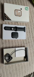 Смарт годинник T500+ plus рожевий Smart Watch зі змінним ремінцем смарт вотч дзвінки повідомлення фото від покупців 12