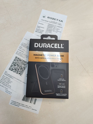 УМБ Duracell MICRO 5 5000 mAh 12W MagSafe 7.5W Black (DRPB3020A) – отзывы  покупателей