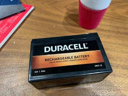 Аккумуляторная батарея Duracell | 12V 9Ah | F1 | AGM мультигель (DR9-12)