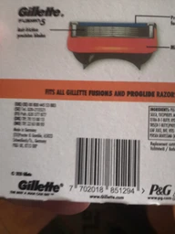 Змінні касети (катриджі) Gillette Fusion 4 шт. фото от покупателей 16