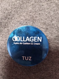 Кушон TUZ Collagen Hydro Air Cushion CC Cream 2в1 натуральний тон 12 мл + Додатковий контейнер 12 мл фото від покупців 2