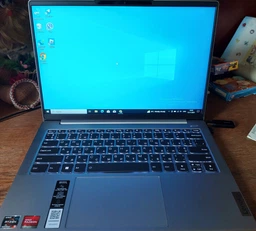 Ноутбук Lenovo IdeaPad Slim 5 14ABR8 (82XE006VRA) Cloud Grey / 14" IPS WUXGA / AMD Ryzen 5 7530U / RAM 16 ГБ / SSD 512 ГБ / Підсвітка клавіатури / Зарядка через Type-C