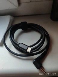 Кабель USB Type-c на DC (4.0 х 1.35) Asus для зарядки ноутбука c PD триггером 65W , 1.5 метра (0346) фото от покупателей 3