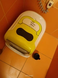 Туалет закритий для котів Moderna Flip Cat, 50 см х 39 см х 37 см, зелений фото від покупців 2