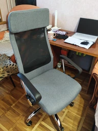 Офісне крісло Special4You Silba brown фото від покупців 10