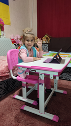 Комплект Cubby Sorpresa Blue парта + стул трансформеры (Sorpresa Blue) фото от покупателей 7