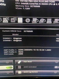 Оперативная память HyperX DDR4-2666 32768MB PC4-21300 (Kit of 2x16384) Fury Black (HX426C16FB3K2/32) фото от покупателей 4