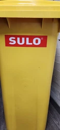 Сміттєвий контейнер SULO 120 л Жовтий фото від покупців 10