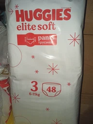 Підгузки Huggies Elite Soft 3 (6-11 кг) Mega 48 шт (5029053549293) фото від покупців 7