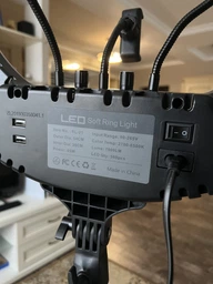 Профессиональная кольцевая led Rl 21 лампа 54 см + БЕЗ ШТАТИВА, Кольцевая светодиодная led селфи-лампа ОРИГИНАЛ фото від покупців 3