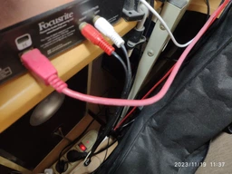 Кабель Value Audio 3.5 мм Female (3pin) - 2xRCA Male Красный (S0657)
