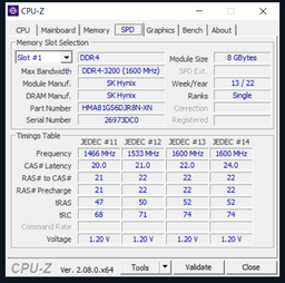 Оперативная память SK hynix SODIMM DDR4 8Gb 1Rx16 3200Mhz PC4-3200AA-SC0-13 HMAA1GS6CJR6N-XN N0 AC фото от покупателей 7