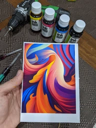 Краска для принтера чернила комплект ColorWay для Canon PG-445/CL-446 (4×100 мл) Color (CW-CW445/CW446SET01) водорастворимые фото от покупателей 3