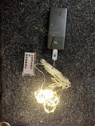 Гірлянда штора LED з пультом та USB 3х2 метри (ширина/висота) 200 LED теплий БЕЗ гачків (338588) фото від покупців 7