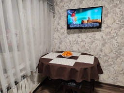 Скатертина на овальний стіл з тефлоновим покриттям "Шоколад" 200*140 фото от покупателей 1