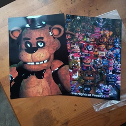 Плакат постер CupKit "Five Nights at Freddy's / П'ять ночей з Фредді" №25 А4 21х29,7 см