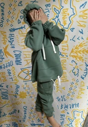 Спортивний костюм Timbo Aiden р.28 (5-6 років) 116 см Зелений (K077574) фото від покупців 2