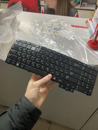 Клавіатура для Samsung NP R528, R530, R525, R523, R538, R540, R618, R620, RV508, RV510, R717, R719 ( RU black ) (16705) фото від покупців 1