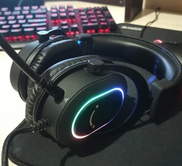 Навушники провідні ігрові з мікрофоном геймерські AMPLIGAME H6B / Ігрові навушники 7.1 для геймерів, ігор, пк, playstation 9190 fifine Чорний 68827 фото від покупців 3