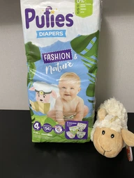 Детские подгузники Pufies Fashion & Nature размер 4 Maxi (9-14 кг) 54 шт фото от покупателей 4