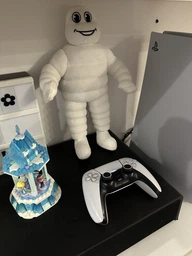 Силіконові накладки на аналогові стики Honson для джойстика PS5 Dualsense чорні з білою окантовкою 2 шт. фото від покупців 8