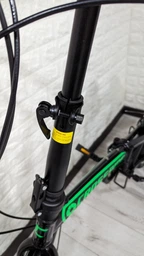 Велосипед City Folding Crossride 20" 12.5" 2023 Оранжевый (0817-2) фото от покупателей 5